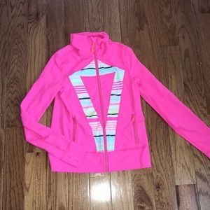 IVIVVA work out jacket pink size 12 girls